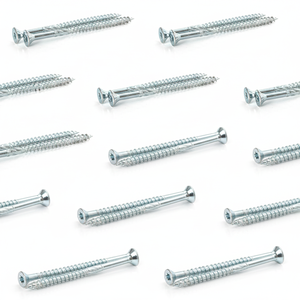 สกรูเกลียวปล่อยหัวจมแบบ Torx เกรดอุตสาหกรรม คลาส 4.8 6.8 เหล็กกล้าคาร์บอน ชุบนิกเกิล ออกไซด์สีดำ เกลียวหยาบ แบบเกลียวปล่อย - Product Image 1