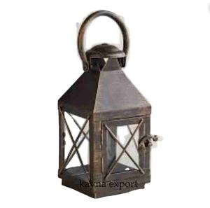 Handmade Antique Finished Luxury <b>Copper</b> <b>Lantern</b> Square Indoor Christmas Decorative Metal Fancy Rustic with Christmas Occasion - Product Image 1
