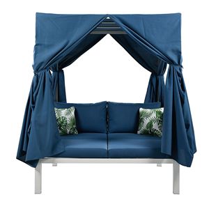 U_Style alto Comfort Patio esterno lettino con tende Versatile lettino per molteplici scenari - Product Image 3
