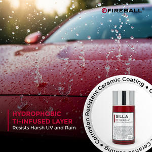 Revestimiento Cerámico Fireball Silla SiO2 - 50 ml, 5 Años de Durabilidad, Excelente Hidrofobicidad, Acabado Ultra Brillante, Incluye 50 ml - Product Image 4