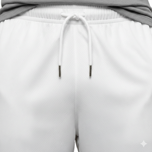 Shorts de basketball décontractés pour hommes, personnalisés, de haute qualité, 5 pouces, double couche, couleur unie, respirants, séchage rapide, taille élastique, 100 % toile - Product Image 5