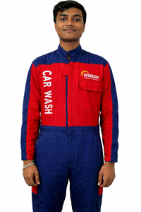 Combinaison de travail industrielle pour lavage de voitures, combinaison de protection intégrale avec tissu durable pour une utilisation professionnelle quotidienne - Product Image 2