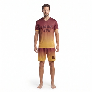 Ensemble de maillots de football pour hommes, uniforme d'équipe de football, vêtements de sport personnalisés, shorts d'entraînement, vente en gros - Product Image 1