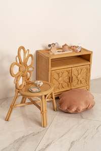 Encantadora Silla Infantil de Ratán, Silla Tejida a Mano, Silla de Descanso, Silla Decorativa para Sala de Juegos, Asiento Confortable - Product Image 3