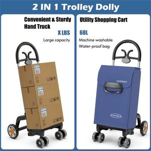 Blue Folding Shopping Cart - Product Image 4