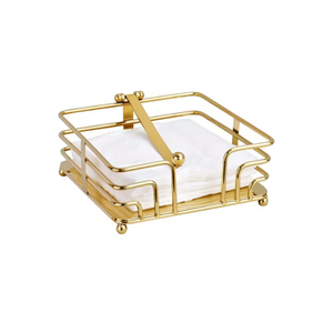 Porte-serviettes en métal extensible, porte-serviettes de table pour hôtels et restaurants, vaisselle de cuisine décorative - Product Image 4