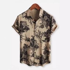 Hawaiian 3D Printed <b>Shirt</b> Bestseller Notch Collar Short Sleeve <b>Shirt</b> - Product Image 4
