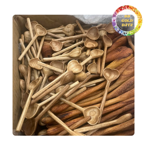 Cuchara de Madera Natural de Alta Calidad, Utensilio de Cocina Ecológico para Cocinar y Servir - Product Image 1