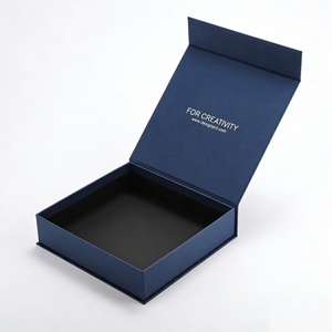 Boîtes d'emballage rigides en carton pour bijoux de cils et accessoires capillaires, avec pelliculage mat, gaufrage, revêtement UV, logo personnalisé et recyclables - Product Image 3