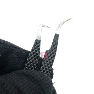 Ensemble de pinces à épiler professionnelles en acier inoxydable de haute qualité, 4 pièces, pinces à épiler précises pour extensions de cils - Product Image 6