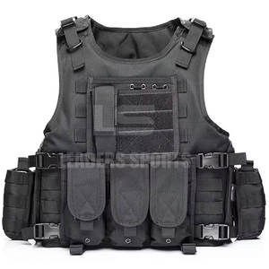 Chaleco Táctico Multibolsillos Impermeable para Paintball, Material de Nailon/Poliéster, Talla Ajustable y Logotipo Personalizado para Deportes al Aire Libre - Product Image 5