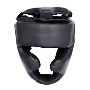 Casque de boxe en cuir PU brillant réglable, nouveau design, équipement d'entraînement de combat, casque de compétition pour adulte, prix d'usine - Product Image 3