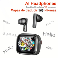Écouteurs intra-auriculaires sans fil Ne40 Ai Wireless 6.0 avec écran LED HD et qualité sonore Hi-Fi pour le jeu, le bureau, l'exercice