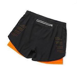 Sports Quick Drying Drawstring Nonwoven Double-<b>layer</b> Shorts Men's Women's Running Beach Sweat Absorbent Breathable ODM - Product Image 6