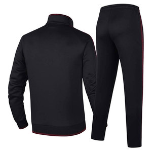 Ensemble de survêtement léger en polaire technique pour homme, séchage rapide, respirant, manches longues, fermeture éclair, tenue de sport, jogging - Product Image 2
