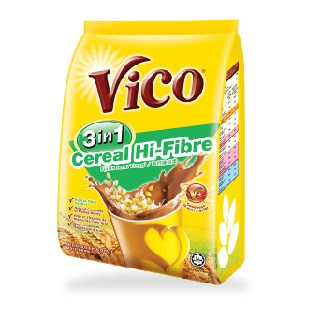 VICO 3-в-1 Хай-фибра хлопья 32 г х 15 с 24 пакетами оборудование для аквакультуры