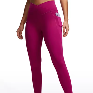 Leggings de yoga y gimnasio sin costuras personalizados de nuevo color al por mayor para mujer, proveedor de leggings amplificadores de glúteos sólidos para mujer 2026 - Product Image 3