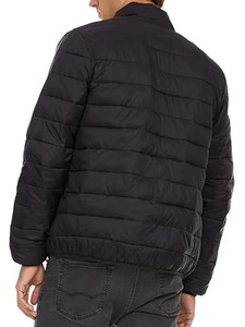 Mens Leather Bomber <b>Jacket</b> - Product Image 3