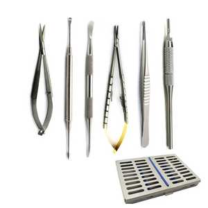 Kit de Cirugía Periodontal Microquirúrgica Ortopédica, Instrumentos Quirúrgicos en Caja, Juego de Herramientas Quirúrgicas Dentales Profesionales de Acero Ecológico - Product Image 4