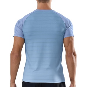 Premium Quality Fabric Mens Performance Mesh Shirts Customized Gym Clothes Wholesale Sports Training Activewear <b>Tshirts</b> - Product Image 2