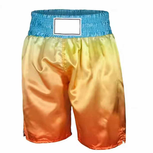 กางเกงชกมวยไทย MMA ออกแบบเอง ผ้าโพลีเอสเตอร์/ไนลอนแบบซักได้ สำหรับผู้ใหญ่ รับผลิตแบบ OEM - Product Image 1