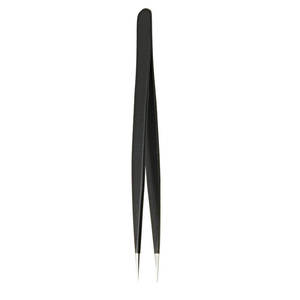Pinzas para Pestañas de Acero Inoxidable Ecológicas de Marca Privada para Manicura Personalizada, Extensión de Pestañas a 90 Grados - Product Image 1
