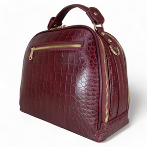 Sacs à main en cuir de voyage, taille personnalisée, résistants aux rayures, sacs de rangement multi-usages, sacs à main en cuir pour femmes OEM - Product Image 4