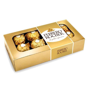 Ferrero Rocher, bombones de chocolate con crema de avellanas y papel dorado, empaquetados individualmente, compra al por mayor - Product Image 4