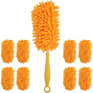 ชุด 8 ชิ้น สำหรับรีฟิลไม้ปัดฝุ่น Swiffer ใช้ซ้ำได้ ใช้ร่วมกับไม้ปัดฝุ่นแบบมือถือ 360 Heavy Duty Dusters 1 ด้าม สำหรับไม้ปัดฝุ่น Swiffer - Product Image 1