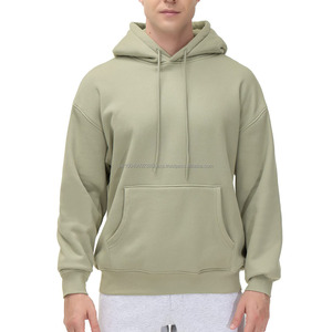 Sudadera con Capucha para Hombre, Ropa de Alta Calidad, Estilo Urbano, Básica, Mezcla de Algodón - Product Image 1