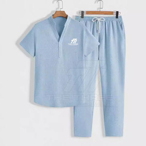 Trajes Deportivos Casuales Estampados de Manga Larga para Hombre, Precio Económico, Venta al Por Mayor OEM, Nuevo Diseño, Trajes Deportivos de Verano en Oferta - Product Image 4
