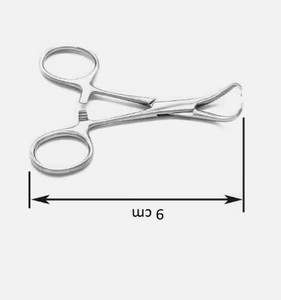 Pinzas para toallas de alta calidad con mandíbulas de bola y encaje de 4 pulgadas y bloqueo de trinquete, de acero alemán, tipo Backhaus, en venta. - Product Image 3