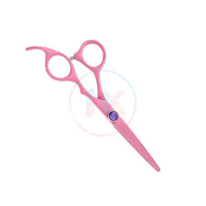 Customized Color Paper Coated <b>Left</b> <b>Handed</b> <b>Scissor</b> For Personal Care Barbershop & Salon Use Custom Branding Barber <b>Scissors</b> - Product Image 3