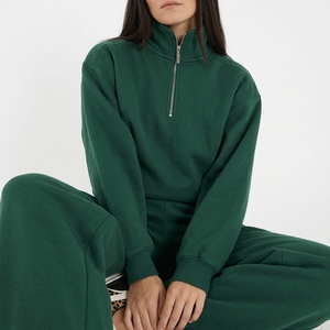Women Athletic Tracksuit Full Zip Jacket <b>Jogger</b> Pants Lightweight Two Piece Workout Gym <b>Matching</b> Sportswear <b>Set</b> - Product Image 3