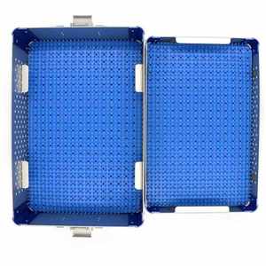 ถาดใส่เครื่องมือผ่าตัดสองชั้น สแตนเลสสตีล ยี่ห้อ Java Surgical รุ่น JS-SDC-028 สำหรับการฆ่าเชื้อเครื่องมือผ่าตัดกระดูกและข้อ ระดับสูง - Product Image 5
