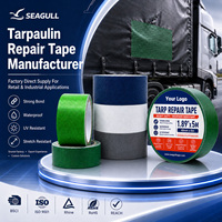 Ruban de réparation pour bâche, résistant à l'abrasion, imperméable, en tissu enduit, pour bâches, tentes, auvents, toiles et housses de camping-car