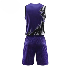 Tenue de basketball pour hommes la plus demandée, prix raisonnable, entièrement personnalisable, anti-plis, avec tissu de dernière génération - Product Image 3