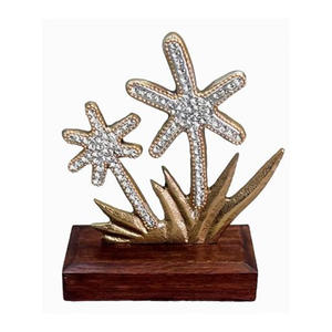 Escultura de Arte Abstracto Metálica Hecha a Mano, Moderna y Personalizada, para Decoración de Mesa de Oficina, Pulida, para Bodas y Cumpleaños - Product Image 6