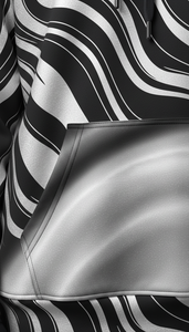 เสื้อฮู้ดดี้โอเวอร์ไซส์แบบยูนิเซ็กซ์สุดเท่ห์ พร้อมลายพิมพ์แบบซับลิเมชั่นทั่วตัว สำหรับแบรนด์สตรีทแวร์ - Product Image 6