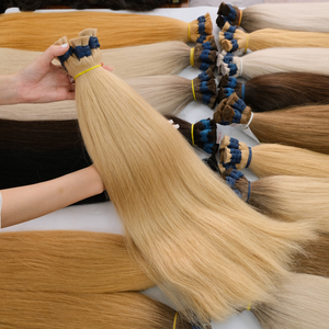 Extensions de cheveux en vrac Asiatiques Slaves, mèches de cheveux humains avec plusieurs styles, provenant de perruques en cheveux vierges vietnamiens, produit de beauté pour femmes - Product Image 2