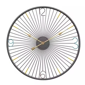 Modern Design Star Shape <b>Wall</b> <b>Clock</b> Black Colour Luxury Home <b>Decoration</b> <b>Wall</b> <b>Clock</b> Quartz Movement Latest Design Handmade <b>Clock</b> - Product Image 5