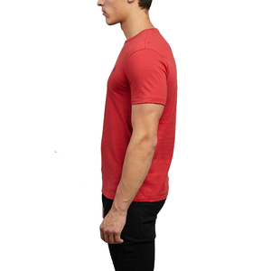 T-shirt décontracté pour homme en coton respirant, écologique et à séchage rapide, à manches courtes, pour la course à pied, l'entraînement, les activités de plein air et le quotidien - Product Image 3