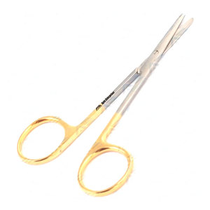 Ciseaux Lexer professionnels de haute qualité Ciseaux médicaux Tc Ciseaux nasaux incurvés émoussés Instruments de qualité supérieure - Product Image 1