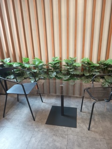Modern Metal Frame <b>Dining</b> <b>Chair</b> Armchair Accent <b>Chair</b> Back <b>Chair</b> for Restaurant Hotel Garden Coffee Stackable for Coffee Shop - Product Image 4