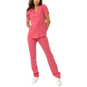 Wholesale Long Sleeves Suit Women and Nursing Medical Scrubs Uniform Set <b>Nurse</b> Hospital Uniforms OEM service - Product Image 1
