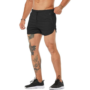 Shorts d'entraînement durables pour hommes, fitness, gym, séchage rapide, légers, extensibles, respirants, athlétiques - Product Image 2