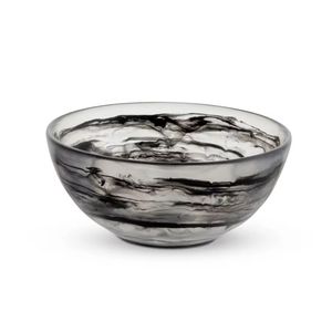 Bol en résine fait main, motif marbré vert, design moderne, plat de service alimentaire, technique sous glaçure - Product Image 6