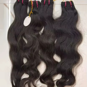 Cabello Indio Virgen de Lujo, Cabello Indio Liso al Por Mayor, Extensiones de Cabello Indio Virgen, Directamente del Fabricante en India a Precio de Mayoreo - Product Image 1