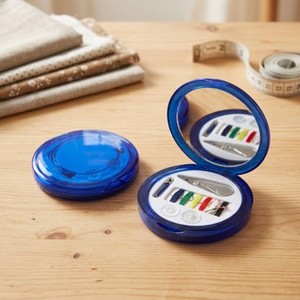 AA0096 Kit de costura para viaje |   Kit de costura portátil con hilo, agujas, tijeras y botones para bordado y reparación - Product Image 5