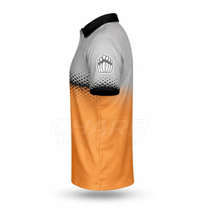 Breathable Anti-Bacterial Quick Dry Plus Size Polyester <b>Bowling</b> Jersey with Custom Logo Design for Indoor/Outdoor Use - Product Image 4